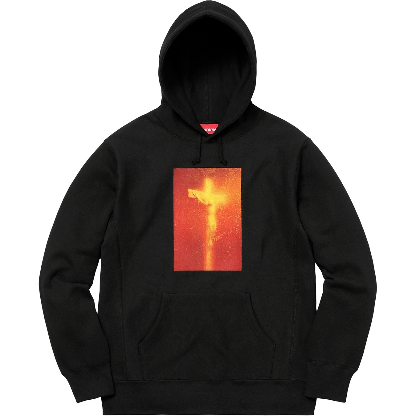 Piss Christ Hooded Sweatshirt view 5